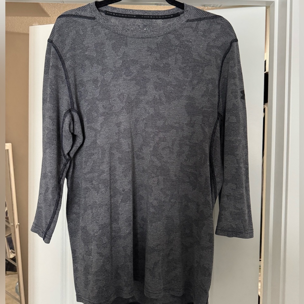 Men’s Under Armour 3/4 Sleve Fitted Shirt